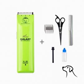 [Hasung] PRO HS-200 SET Pet Hair Clipper_High-strength titanium coated blade, Free 1 Scissors, 1 Comb _ Made in KOREA 